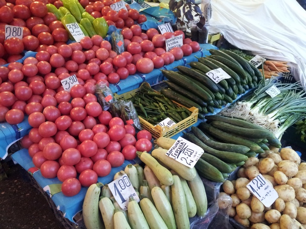 цени на плодове и зеленчуци