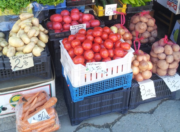 цени на български зеленчуци - Април 2013